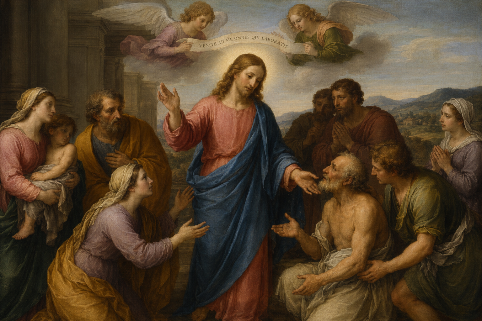 Christ healing the sick (painting)
