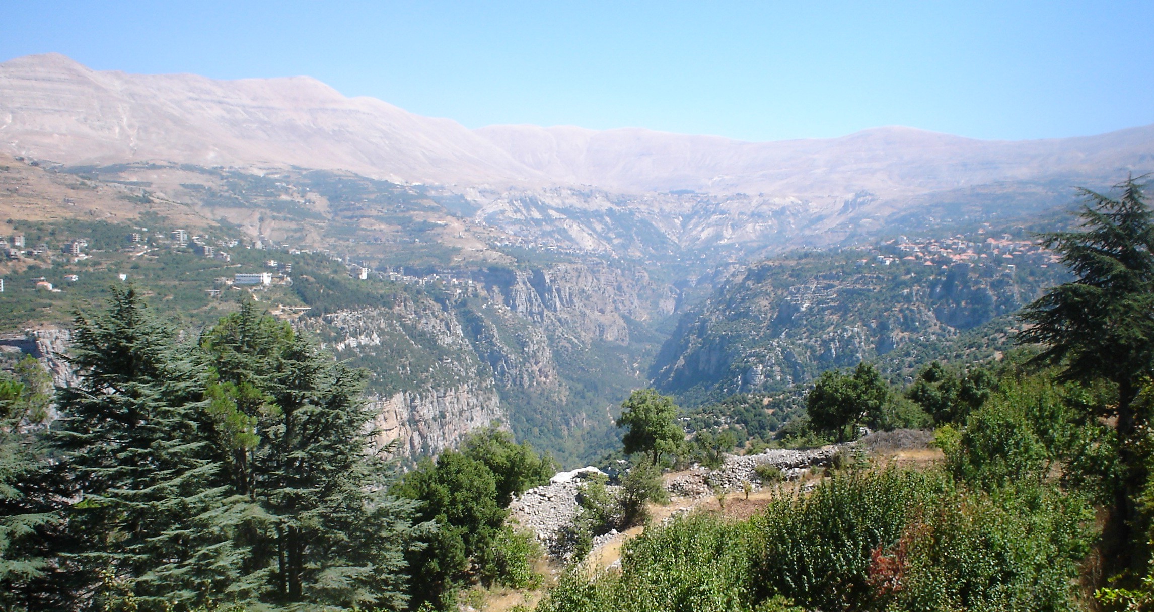 Kadisha Valley in Lebanon